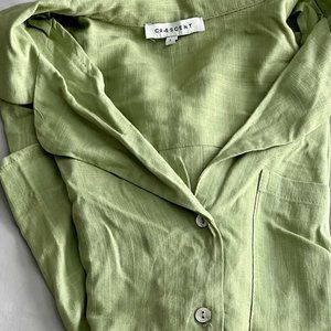 Crescent, Green Blouse